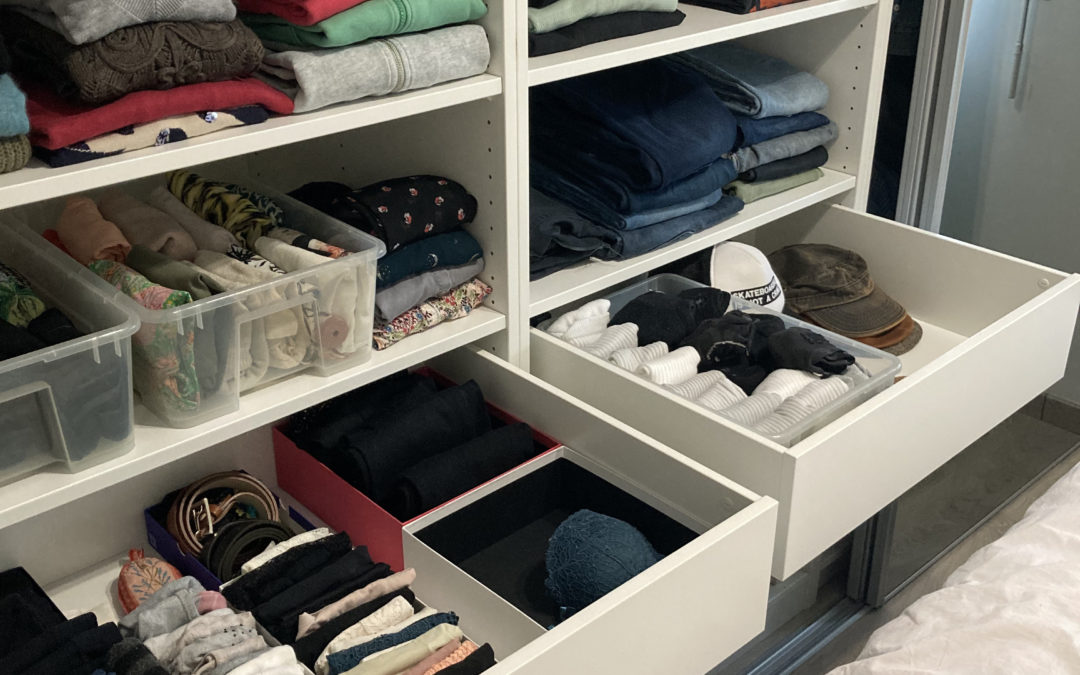 Tri et organisation d’un dressing
